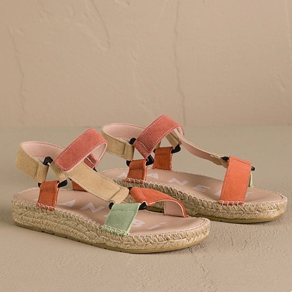 Manebi Hiking Espadrille Sandal Size 11